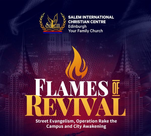 Flames of revival cover flyer