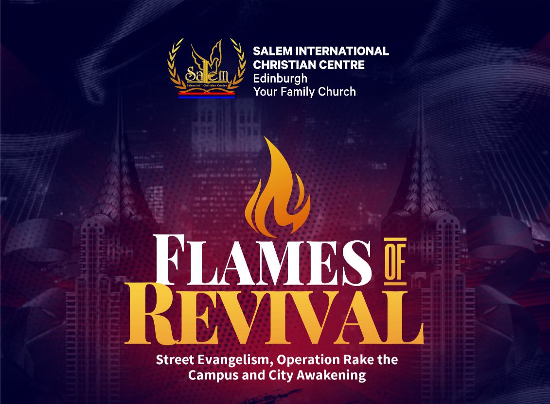 Flames of revival cover flyer