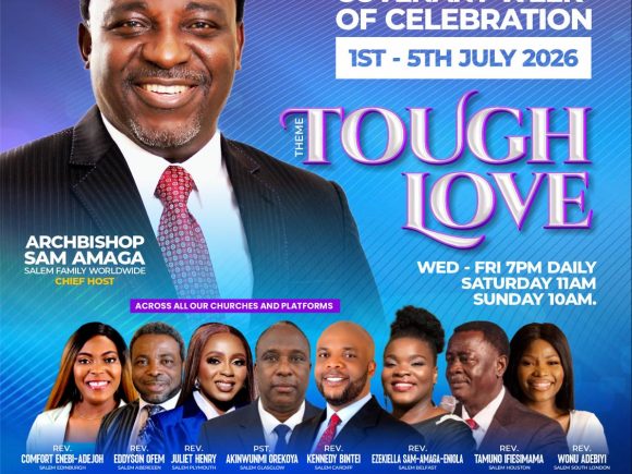 Covenant week of celebration 2026 flyer